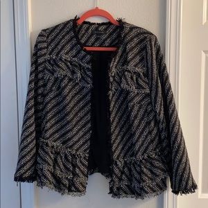 Ann Taylor ruffle jacket